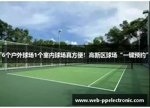 6个户外球场1个室内球场真方便!高新区球场“一键预约” 6个户外球场1个室内球场真方便!高新区球场“一键预约”
